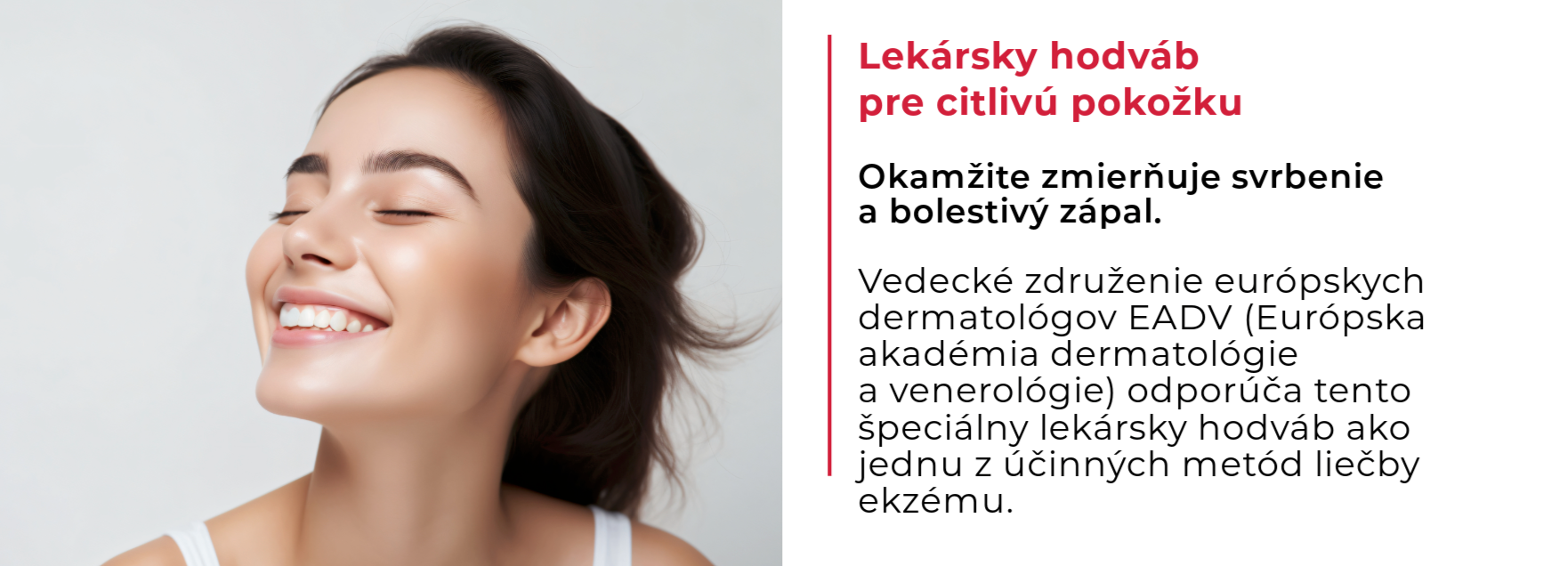 liecba ekzemu a citlivej pokozky