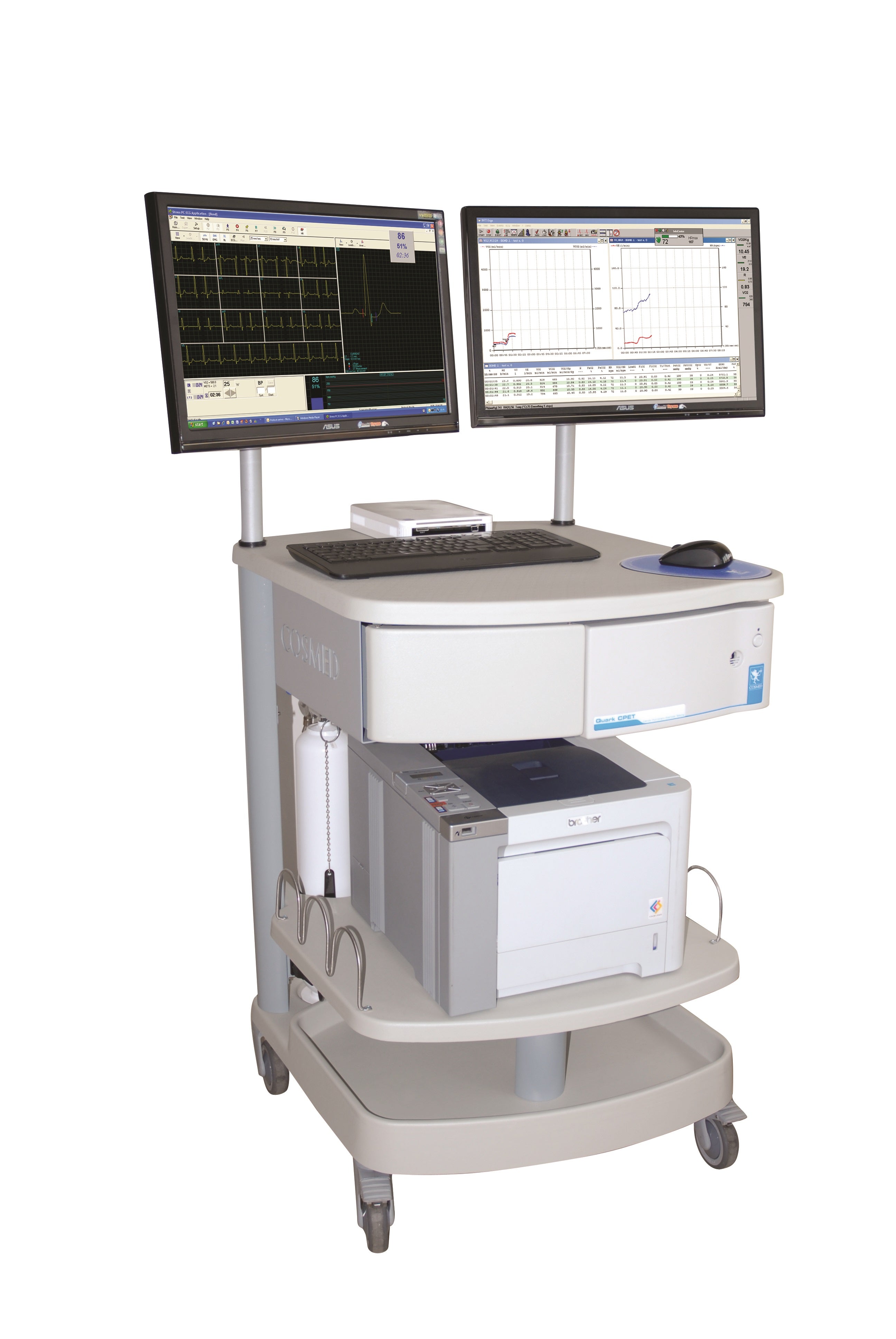 COSMED QUARK CPET - Univerzálny prístroj k ergospirometrii